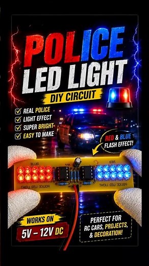 Police LED Light #shorts #policelight