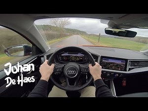 Audi A1 30 TFSI S Line 116 hp POV test drive
