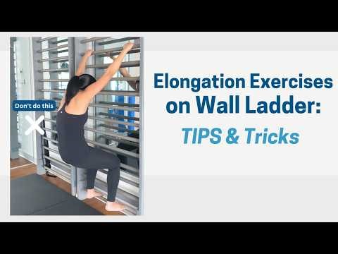 How to Lengthen AND Strengthen with a Wall Ladder (Scoliosis & Kyphosis)