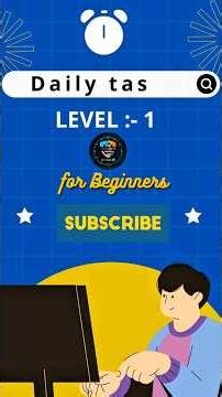 Week :- 7 (Day - 3) Daily Tasks …! #shorts