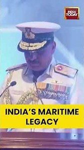 Admiral Dinesh K Tripathi Highlights India’s Maritime Heritage on Navy Day | #navyday #indiannavy