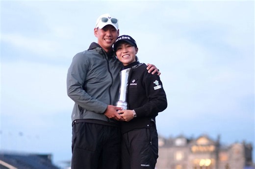 Lydia Ko says her pup lives a luxury life, leading to a funny husband exchange
