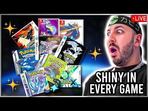 Catching A Shiny In EVERY Pokemon Game! - Pokemon Crystal