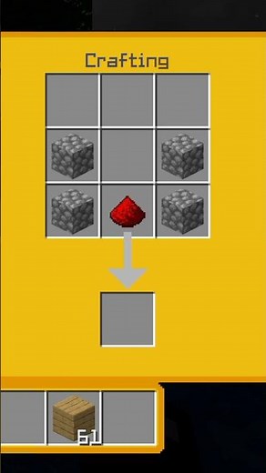 recipe of dispenser in Minecraft