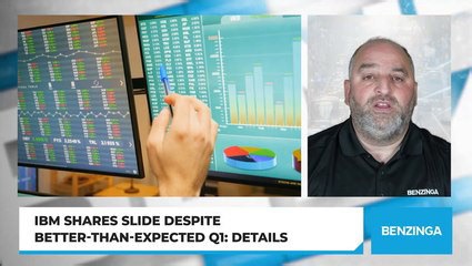 IBM Shares Slide Despite Better-Than-Expected Q1: Details