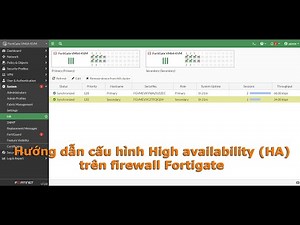 How to configure HA on Fortigate