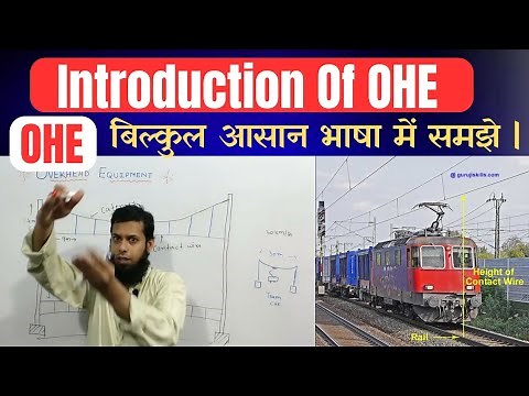 introduction of OHE system | Overhead Equipment in Electric Traction | Electric Railway | Catenary