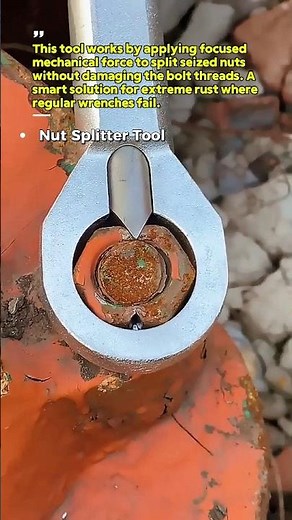 Rusty Nut Removal Tool Heavy Duty Repair #Tools #Mechanic #USA