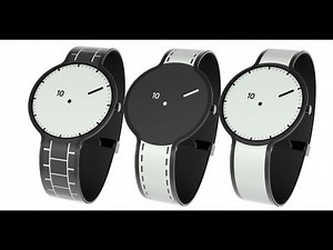 Sony's E-Paper FES Watch Turns The Strap Into a Screen Too