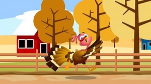 Scared Turkey Baby Cartoon Character Running Stock Footage Video (100% Royalty-free) 1095298737 | Shutterstock