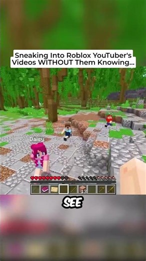 Sneaking Into Roblox YouTuber's Videos WITHOUT Them Knowing...