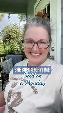She Shed Storytime: The real story behind “Sold in a Monday”. #storytime #historicalfiction #sheshed