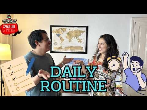 #50 Daily Routine in Spanish | Reflexive Verbs Explained 🇲🇽