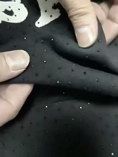 #nxcaps #sp5der 1:1 Full Rhinestone Black #vvs #hoodie #555 bling 450gsm #spider #dropshipping