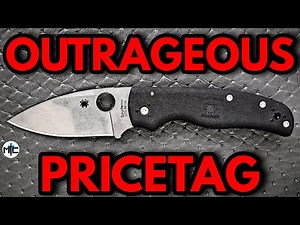 The OUTRAGEOUSLY OVERPRICED Spyderco Lightweight Shaman Folding Knife - Overview and Review