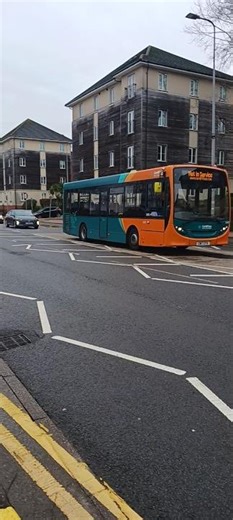 Cardiff bus Enviro200 (549) on the 7 to Heath hospital #cardiffbus