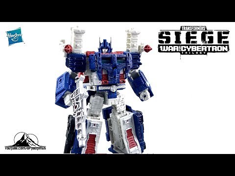Transformers Siege Leader Class ULTRA MAGNUS Video Review