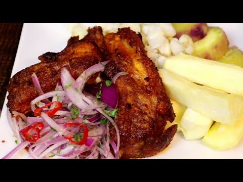 Como preparar Frito Chiclayano! Receta peruana fácil y Deliciosa | Sabroso