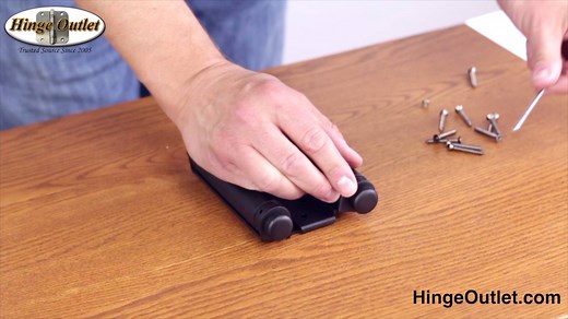 Tony from Hinge Outlet shows you how to adjust a double action spring hinge. | Hinge Outlet, Inc.