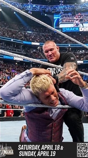 Randy Orton vs Cody Rhodes with McAfee. WWE Smackdown Highlights, April 3, 2026. Friday Night.