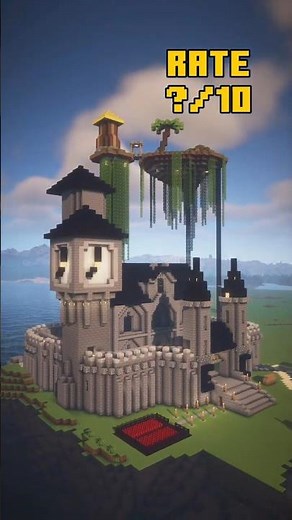 A Giant Castle… with a Floating Island Above It?! 🏰☁️