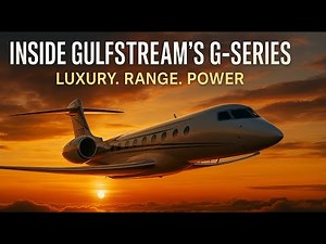Inside Gulfstream’s G-Series: Luxury, Range, and Power Unleashed
