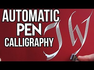 Automatic Pen Calligraphy