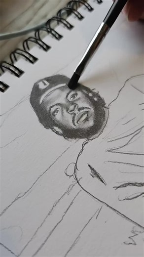 Sketching Ice Cube: An Artistic Journey