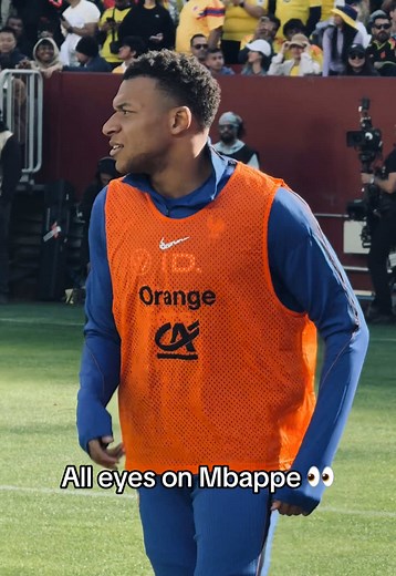 Mbappe's Warm-up Excites Colombian Fans