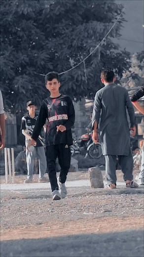 Exciting Outdoor Cricket Match Among Friends