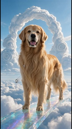 Goodbye, Tucker. 🤍🐾🌈 You made millions of people smile. Millions watched your adventures, your expressions and all those little moments that made Tucker… Tucker. But behind everything the world saw was simply a beautiful Golden Retriever who was deeply loved by his family. Today, we imagine one final journey. One little paw goodbye… one last look… and then a peaceful walk across the Rainbow Bridge. Run free, Tucker. 🤍 You made this world a happier place. #TuckerBudzyn #GoldenRetriever #Rainb