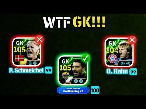 Buffon Double Booster 105! Is He the Best Epic GK in eFootball 2025? 🧤✨
