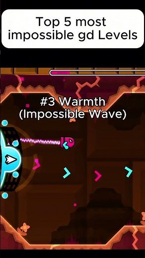 top 5 impossible extreme demons #geometrydash #gd