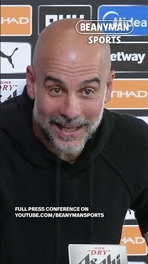 DON'T CLAP ME! CLAP ME ON SUNDAY! 👏 | Pep Guardiola receives a huge round of applause from reporters