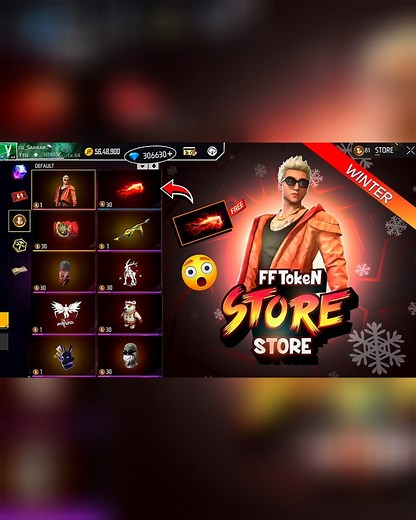 56K views · 1.8K reactions | FF TOKENSTORE UPDATE+ STORE UPDATE -para SAMSUNG,A3,A5,A6,A7,J2,J5,J7,S5,S6,S7,S9,A10,A20,A30,A50 #newevent #totalgaming #gyangaming #viral | MRK GAMER | Facebook