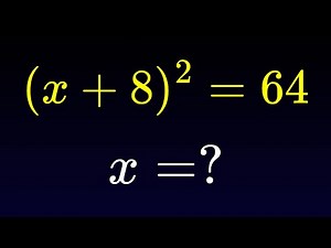 A Nice Algebra Math Problem | 2 Methods