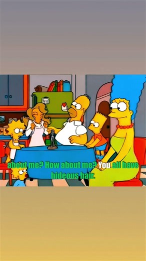 Simpsons - Hideous Hair.