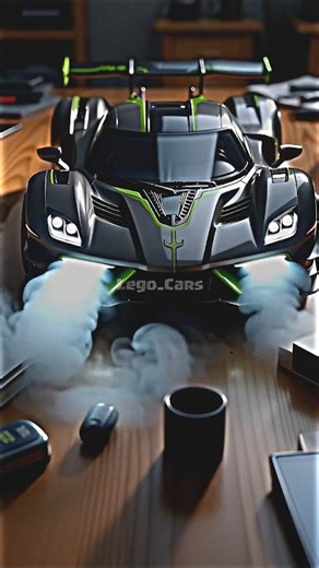 Koenigsegg Jesko LEGO Technic | Satisfying Stop-Motion Build #shorts