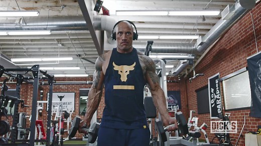 Give more than you’ve got. Push through. The rent is always due. Bend boundaries with the new UA Project Rock Collection. | DICK'S Sporting Goods