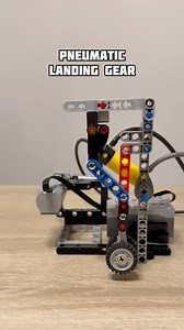 Aircraft Pneumatic Landing Gear System #lego #technic #legotechnic #mechanical #diy #mechanism #mechanicalengineering #legotechnicmoc #legofan #engineering #diyprojects #satisfying #satisfyingvideo #mechanisms | Bricks Master Builders