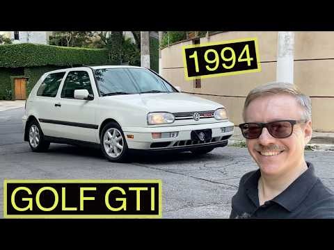 Renato Bellote dirige o 1994 Volkswagen Golf GTI