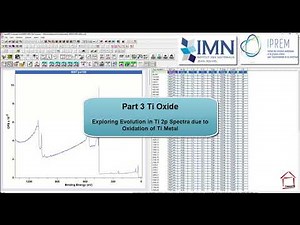 Part 3: Ti2p Oxidation of Ti Metal