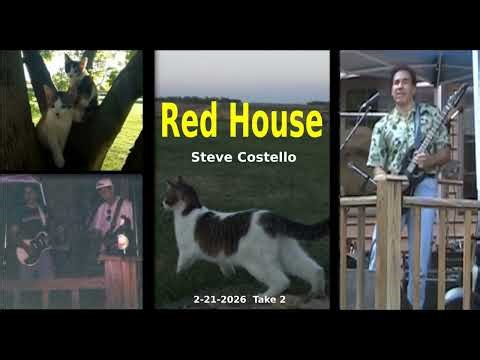 Red House🎸Steve Costello🎸2-21-2026 🎸Take 2🎸Blues Guitar