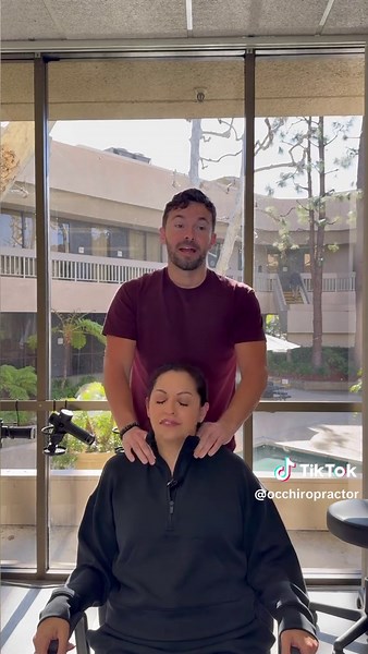 Glad she finally found a solution #chiropractor #fyp #adjustment