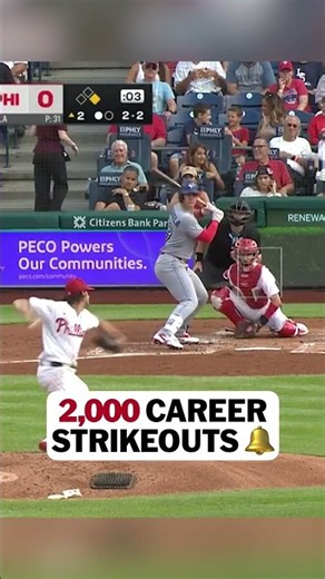 Aaron Nola notches his 2,000th career strikeout!