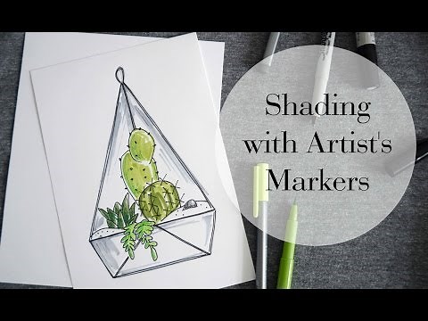 Shading with Markers: Beginner Level Tips + Tricks