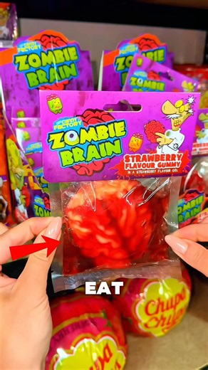 Zombie Brain Candy Is Nightmare Fuel! 🧠 #shorts #facts #didyouknow #candy