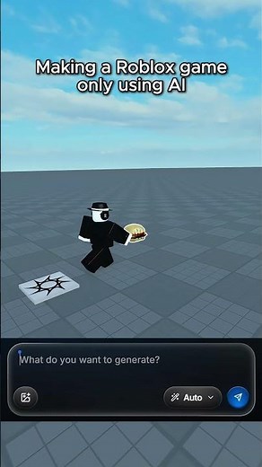 Making roblox game only using AI... #forgeguipartner #robloxdev #roblox