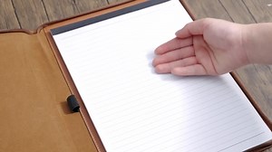 Personalized Refillable Portfolio, Custom Portfolio With Zipper, Custom Leather Portfolio, Personalized Padfolio, Business Gift, Phd Gift - Etsy