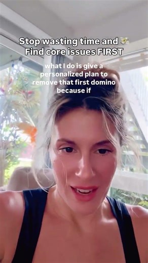 Stop treating symptoms. Find the first domino.